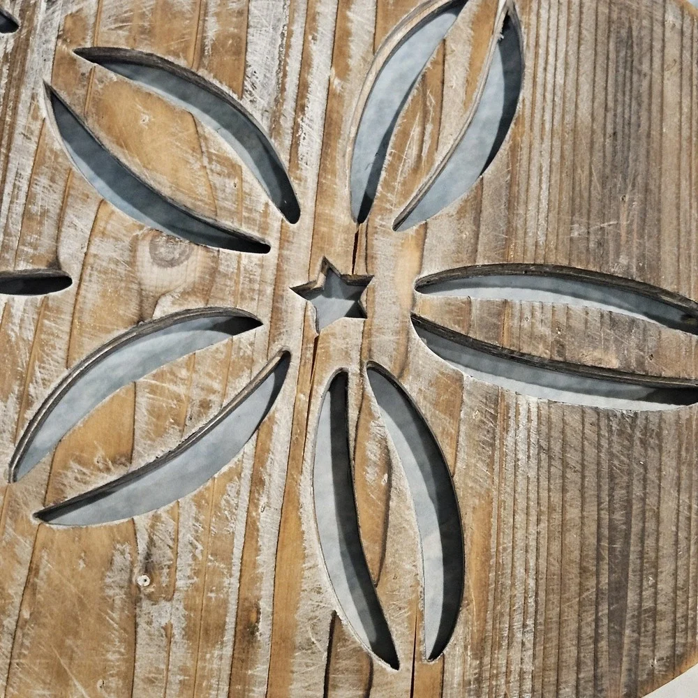 Coastal Sand Dollar Wall Decor 14.5